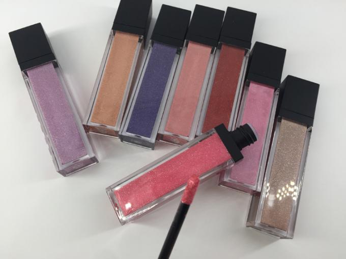 Wasserdichte metallische flüssige Lippenstift-Farben der Lippenkosmetischen Produkte für angemessene Haut