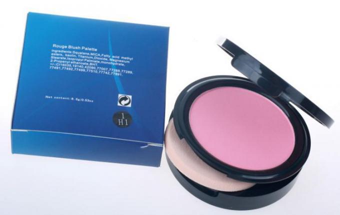 Kosmetik-Gesichts-Make-up errötet Spiegel-kompaktes Pulver mit 4 verschiedenen Farben