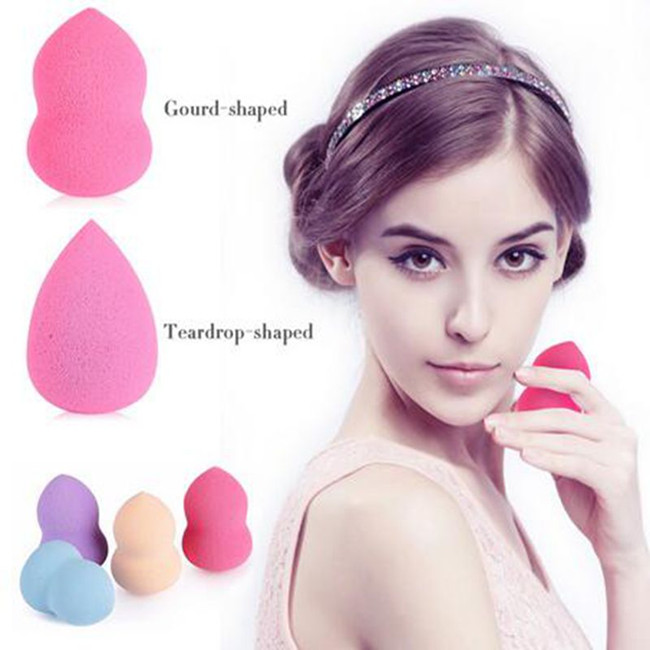 Bequemes Schönheits-Make-upzusatz-rosa Ei-geformtes Schwamm-Make-up
