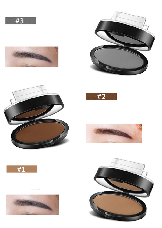 Mineralaugenbrauen-Pulver-Stempel der bestandteil-Augenbrauen-kosmetischen Produkte für faule Frau