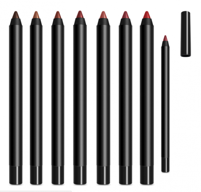 Mode-Mattlippenstift-Lippenzwischenlage, flüssiger Lippenzwischenlagen-Stift für allgemeines Make-up