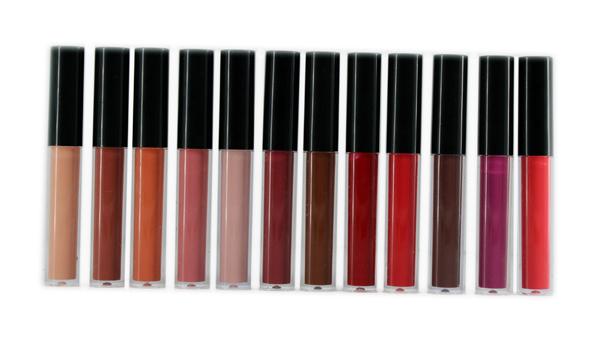 Flüssiges Lipgloss Spitzender lippenkosmetischen Produkte 12 Farb2 Jahre Haltbarkeitsdauer-