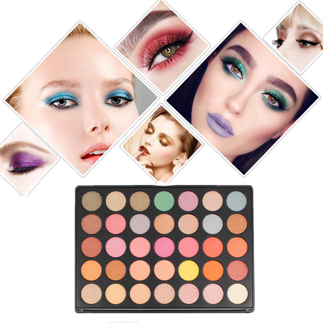 Kundenspezifische Logo-Augen-Make-uplidschatten-gepresstes Pulver-gesunde Bestandteile für alle Haut