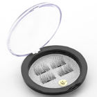 Doppelte magnetische Augen-Make-upwimper-lange gefälschte Wimper-Synthese-Materialien