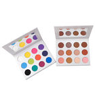 Multi Colors Eye Makeup Eyeshadow High Pigment DIY Shimmer Matte Palette 12 Holes