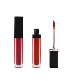 China Rohr-Aufkleber Lipgloss der Kosmetik-Lippenkosmetischen Produkte kundenspezifisches Logo 3 Jahre Garantie- usine
