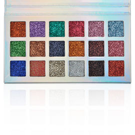 No Logo Pressed Glitter Eyeshadow , 18 Colors Mineral Eyeshadow Palette YY18