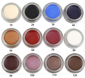 China Farben wasserdichtes des Augen-Make-upeyeliner-Gel-hohe Pigment-12 einfach, dünnen Entwurf zu greifen usine